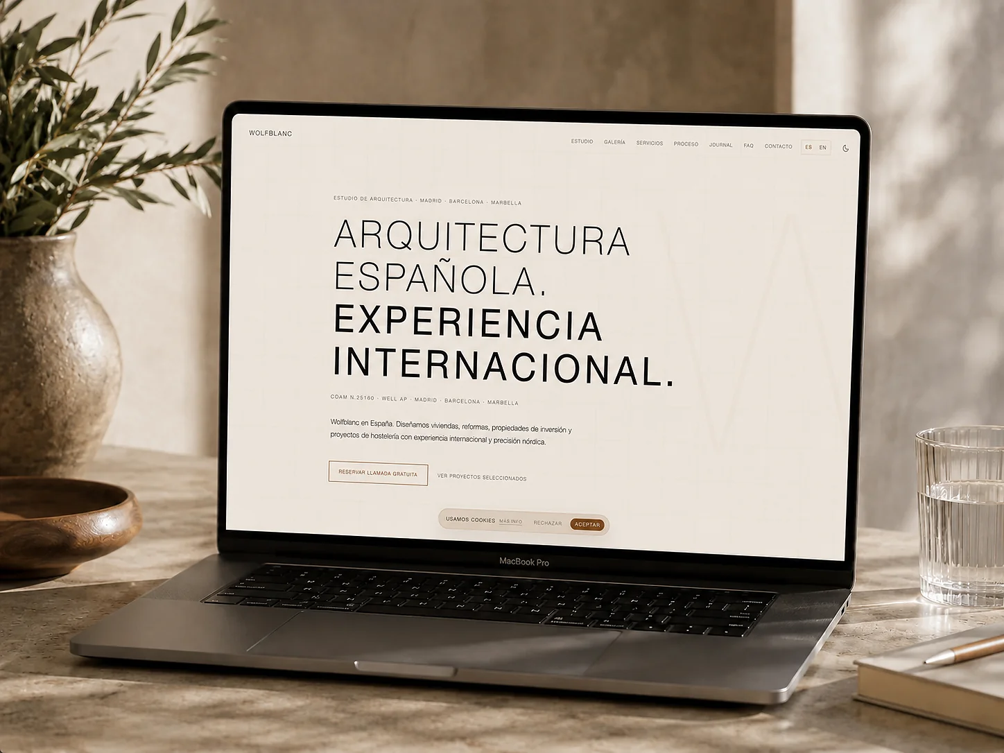 La web de Wolfblanc para España